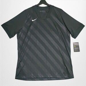 Nike Dri-FIT Challenge III Soccer Jersey Mens Large Black BV6705-010 Training
